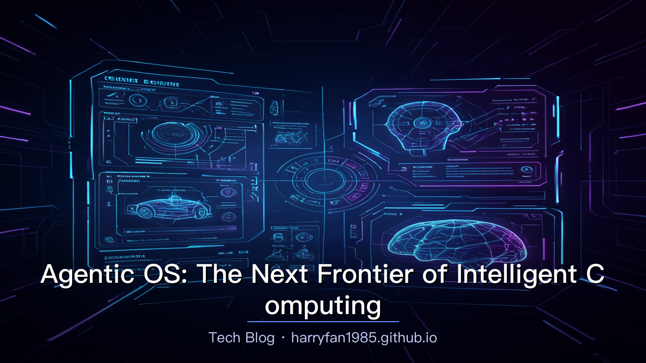 Agentic OS: The Next Frontier of Intelligent Compu