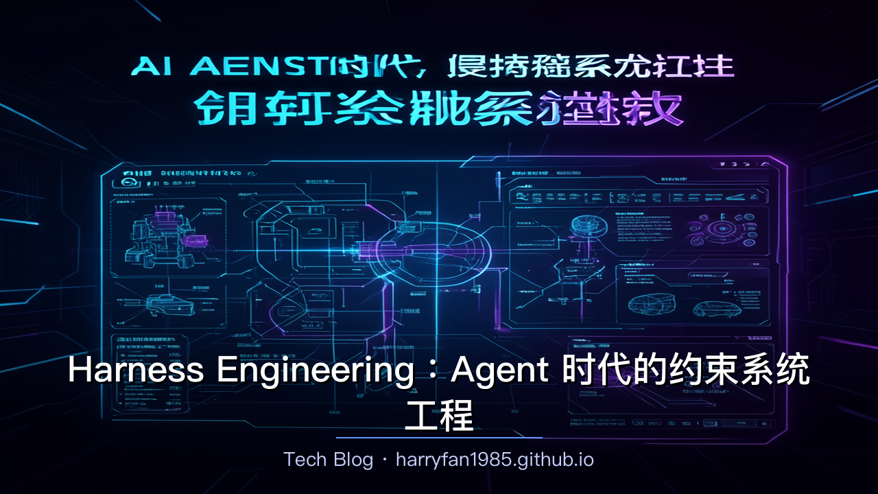 Harness Engineering:Agent 时代的约束系统工程