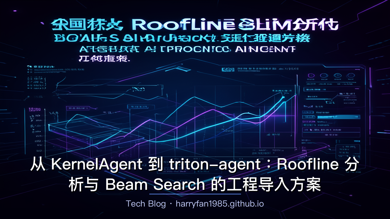 从 KernelAgent 到 triton-agent：Roofline 分析与 Beam Sea