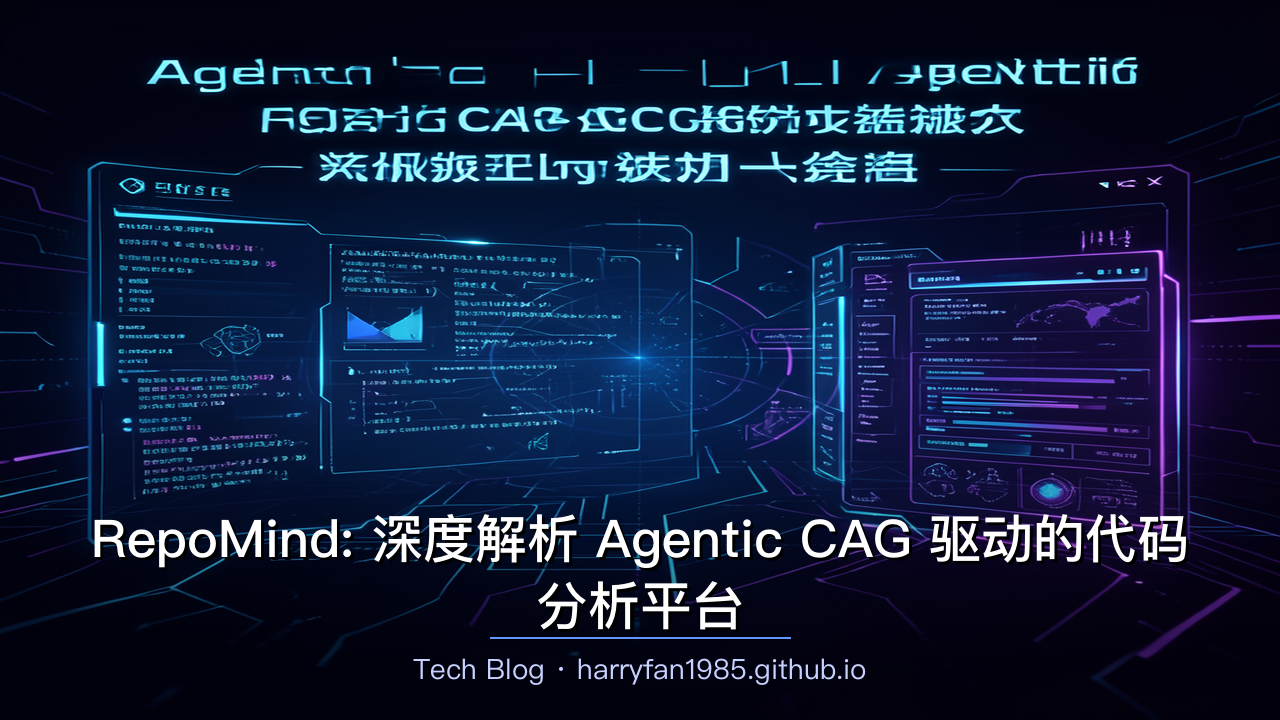 RepoMind: 深度解析 Agentic CAG 驱动的代码分析平台